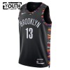 Barn Brooklyn Nets Tröja Tyrese Martin Nike 2025-26 City Edition Svart Swingman